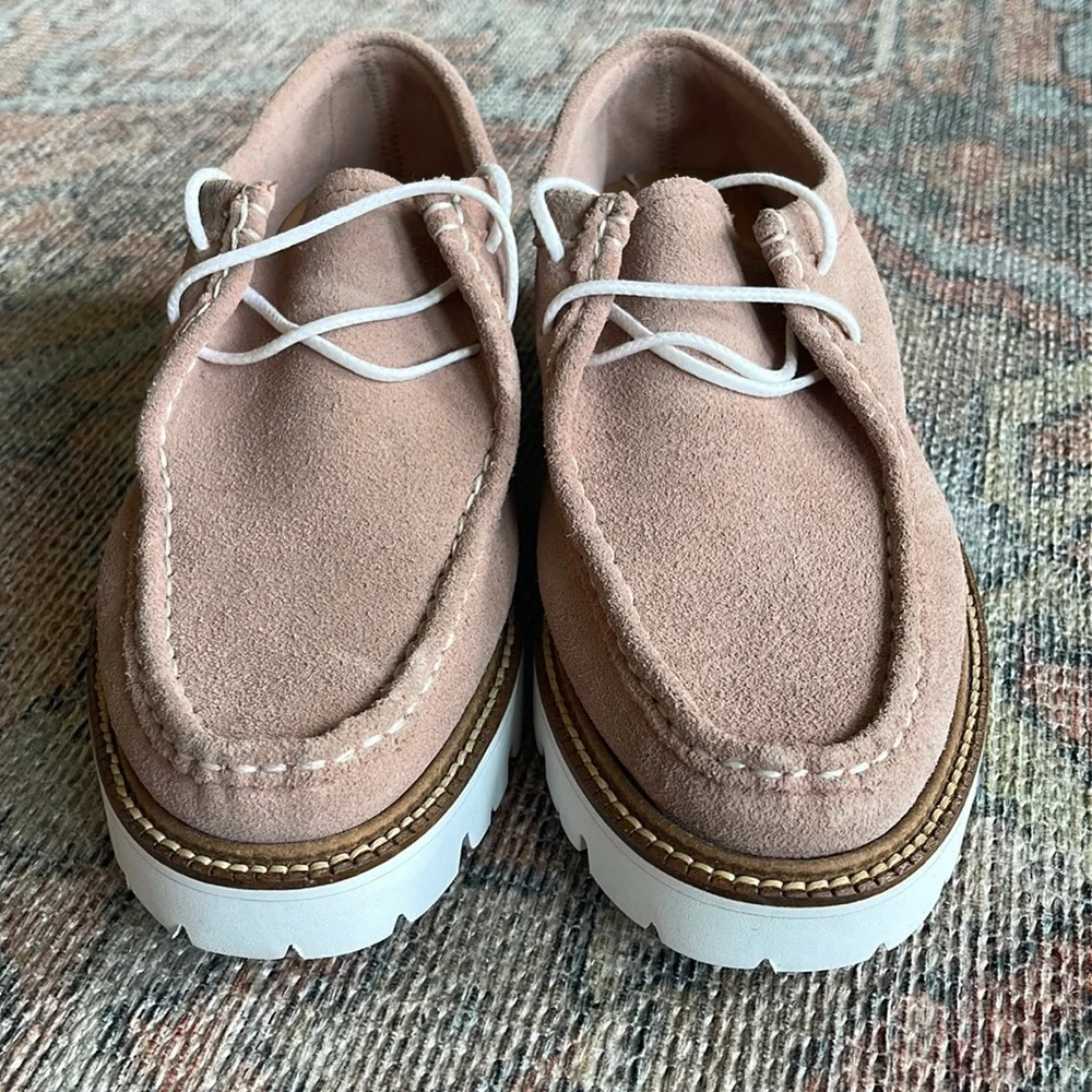 G.H. Bass Women’s Wallace Pink Lug Moc